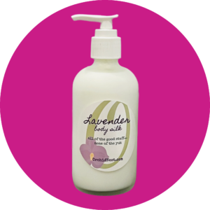 Lavender Body Silk