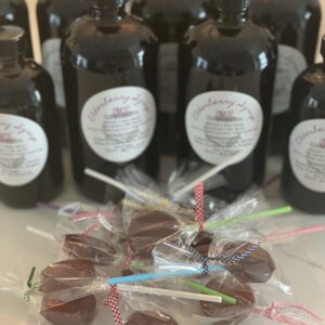 Elderberry Lollipop (one)