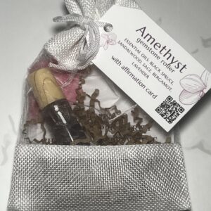 Amethyst gemstone roller