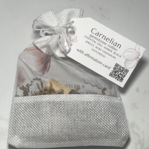 Carnelian gemstone roller