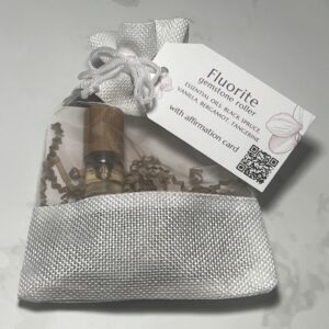 Fluorite gemstone roller